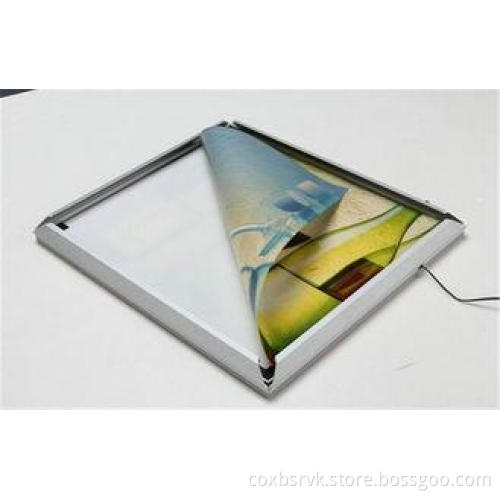 1cm Acrylic Frameless Extra Slim Window Double Sided LED Li